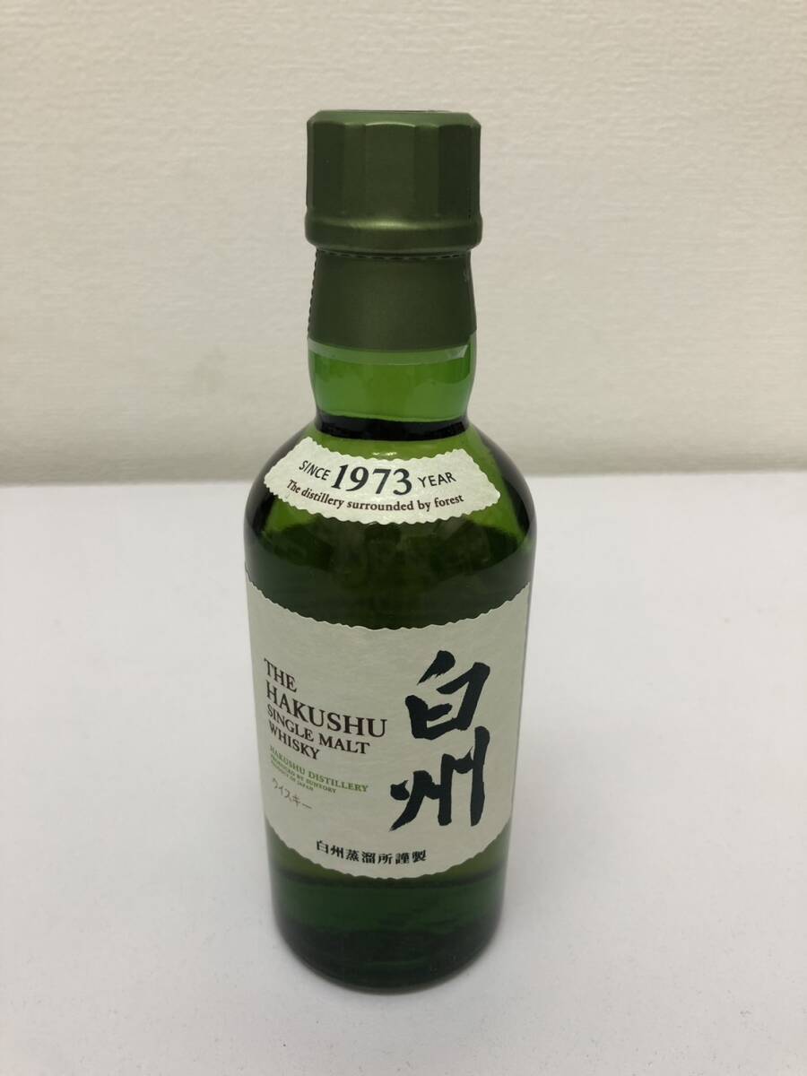 【E/F443897】白州 シングルモルト ウイスキー 1973年 180ml 未開栓 お酒 ②※東京都限定発送_画像1