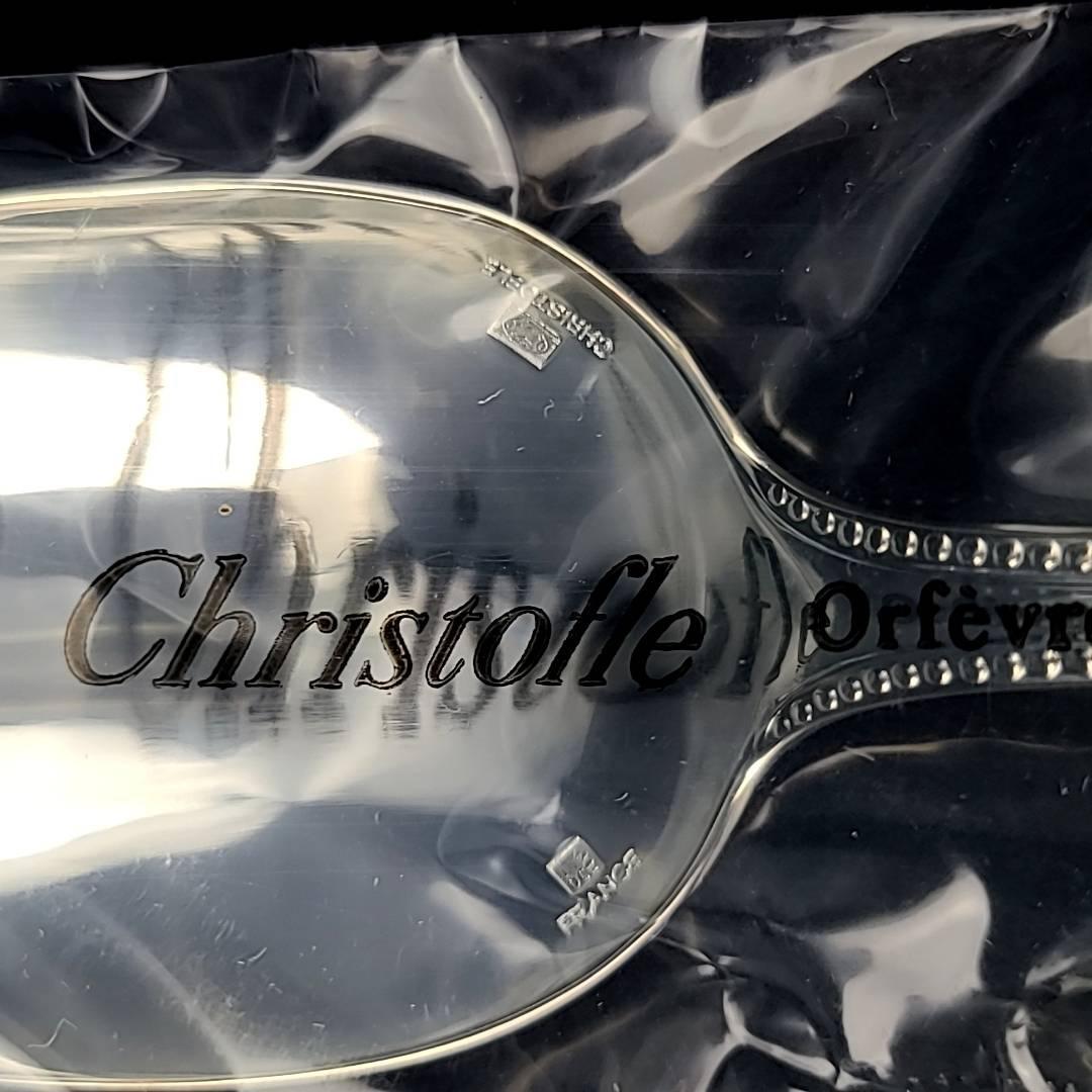 未使用 クリストフル Christofle パール スタンダードスプーン 6 未使用 クリストフル Christofle パール スタンダードスプーン 6