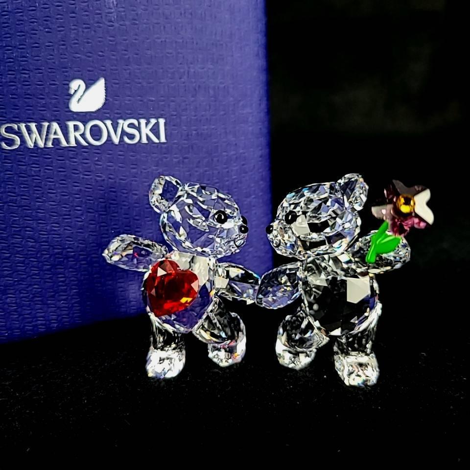 ☆美品 ◆ スワロフスキー　SWAROVSKI クリスベア　KrisBear ハッピートゥギャザー 5558892 箱つき_画像1