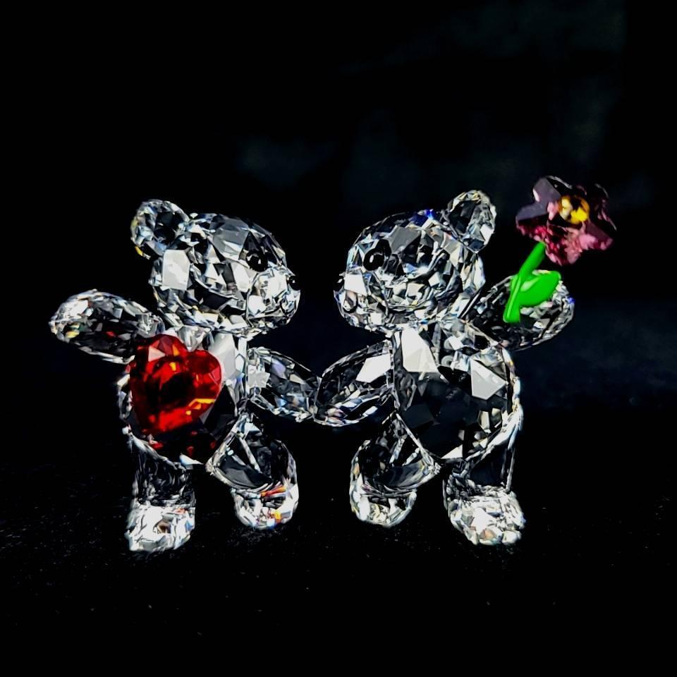 ☆美品 ◆ スワロフスキー　SWAROVSKI クリスベア　KrisBear ハッピートゥギャザー 5558892 箱つき_画像3