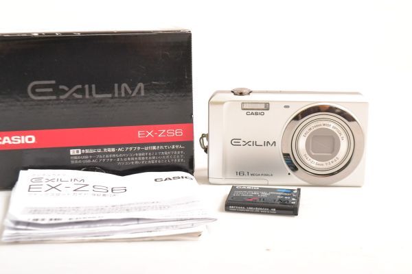 M123V78V//Casio コンパクトデジタルカメラ EXILIM EX-ZS6 カシオ エクシリム デジカメの画像1