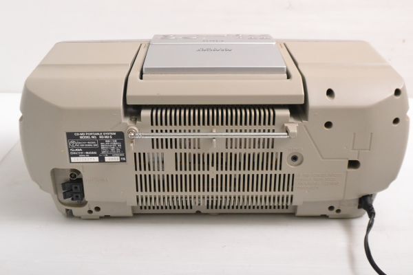M018V90V//Victor ビクター クラビア メモリーポータブルシステム RD-M2-S CD-MD ラジカセの画像3