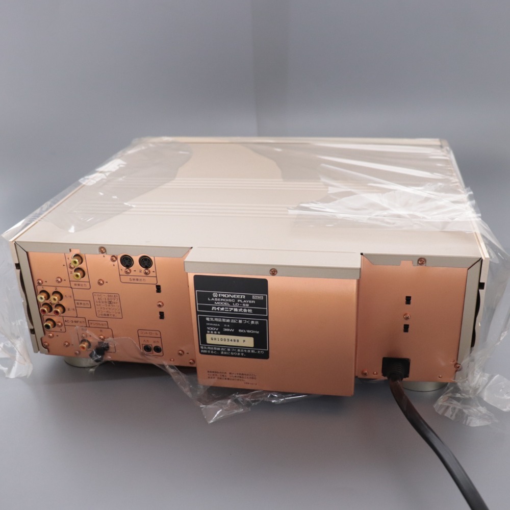 ■ PIONEER パイオニア LD-S9レーザーディスク プレーヤー 付属品付き 未開封 未使用 通電確認済みの画像2