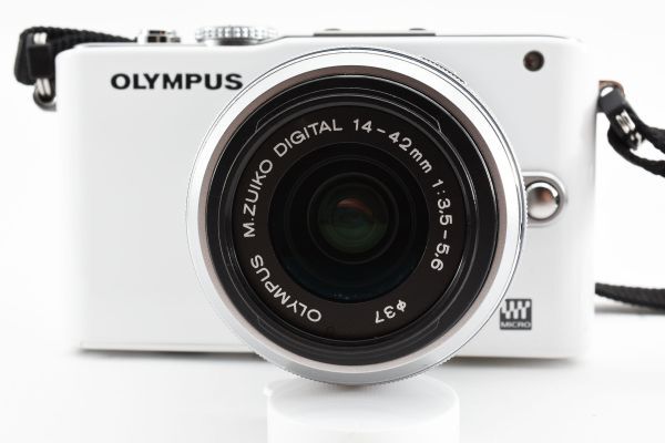 【箱付き・美品】 OLYMPUS オリンパス E-PL3 レンズキット ミラーレス一眼カメラ 綺麗な外観！ おしゃれな人気カラー♪ #1024の画像3