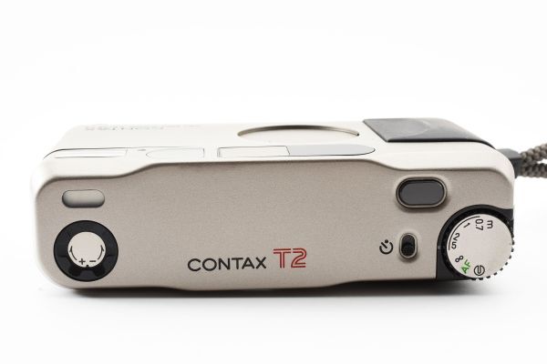 【希少・箱付き】 KYOCERA 京セラ CONTAX コンタックス T2 コンパクト フィルムカメラ 高級感溢れるボディ #1089の画像7