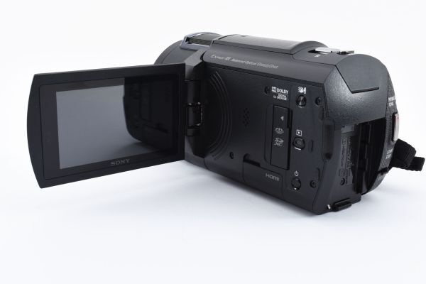 【美品・完動品】 SONY ソニー FDR-AX40 デジタルビデオカメラ 4K ハンディカム #1107の画像6