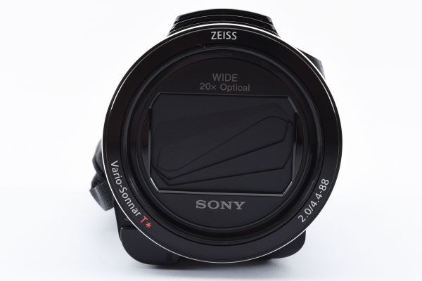 【美品・完動品】 SONY ソニー FDR-AX40 デジタルビデオカメラ 4K ハンディカム #1107の画像3