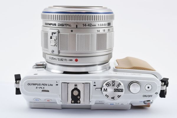 【大人気カラー】 OLYMPUS オリンパス PEN Lite E-PL5 レンズキット ペン ミラーレス一眼カメラ #1123_画像8