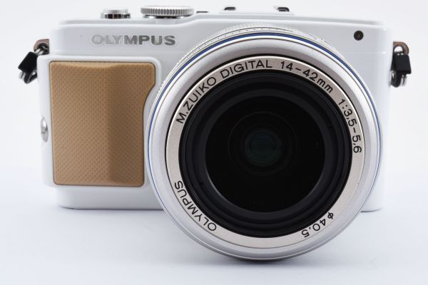 【大人気カラー】 OLYMPUS オリンパス PEN Lite E-PL5 レンズキット ペン ミラーレス一眼カメラ #1123_画像3