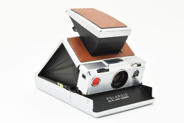 【希少】 POLAROID SX-70 LAND CAMERA ポラロイド フィルムカメラ インスタント #1246の画像3