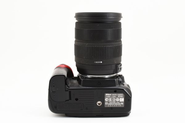 【大人気】 Nikon ニコン D7000 高性能レンズセット デジタル一眼カメラ SIGMA シグマ 18-200mm F3.5-6.3 DC OS HSM #1280_画像9