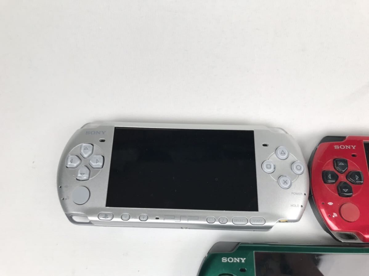 SONY ソニー PSP-3000 ３台 PlayStation Portable PSP プレイステーション　 _画像4
