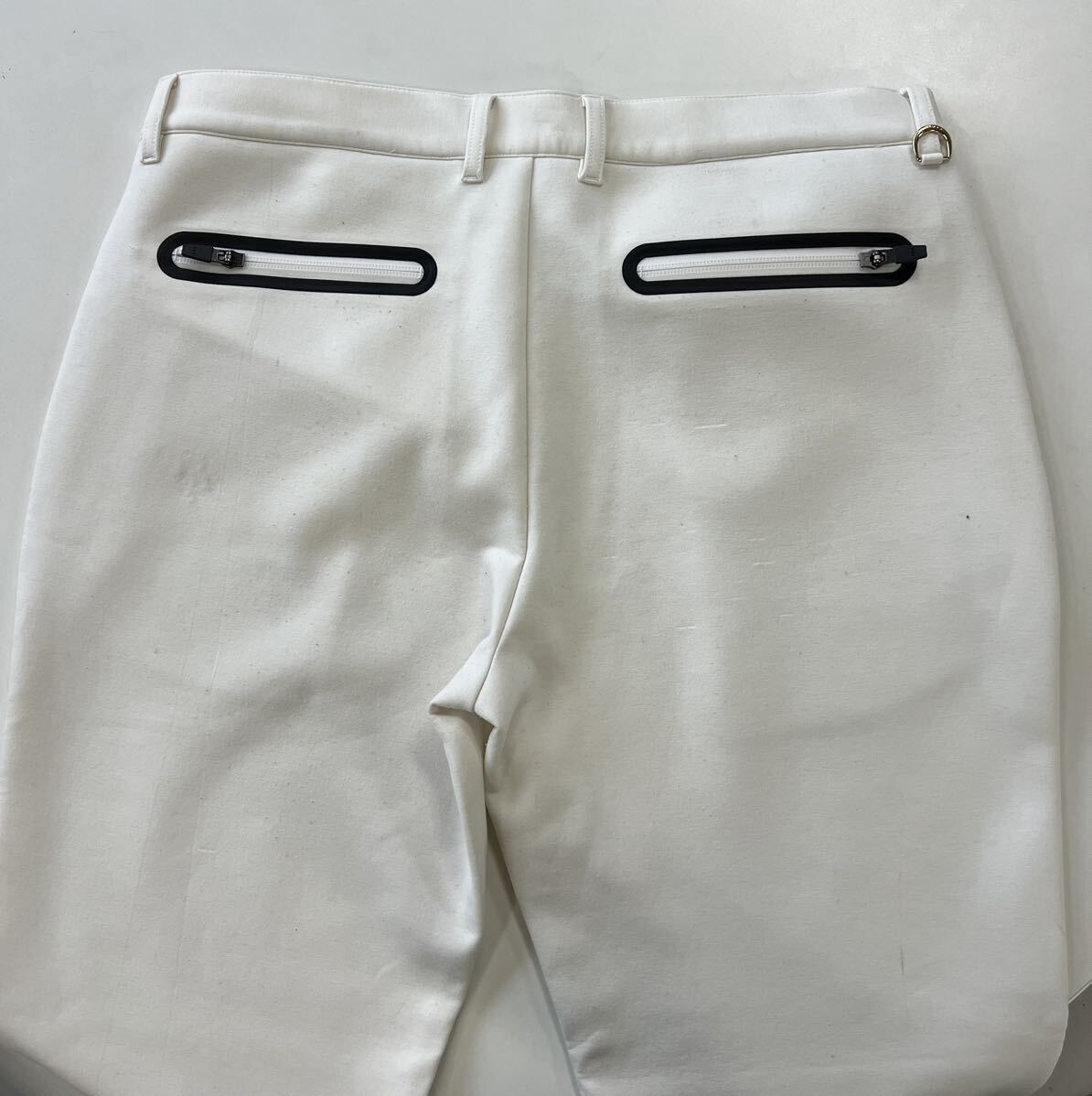 美品 ゴルフウェア メンズ パンツ V12 ホワイト VLX2120-PN02 LX TEC PANTS XLサイズ_画像3