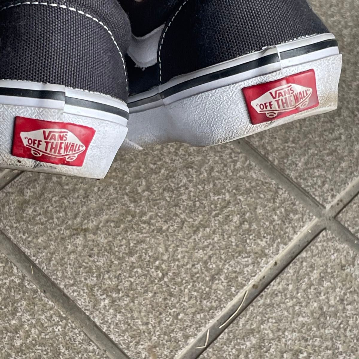 VANS  スニーカー ブラック 白 23cm