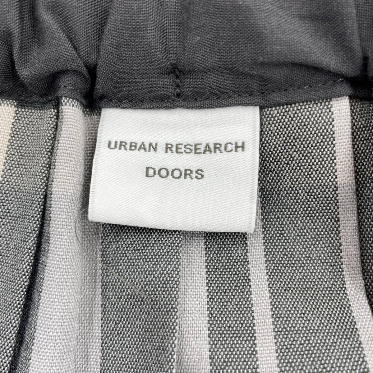 URBAN RESEARCH DOORS アーバンリサーチドアーズ チェック プリーツ スカート sizeM/グレー系 レディースの画像5