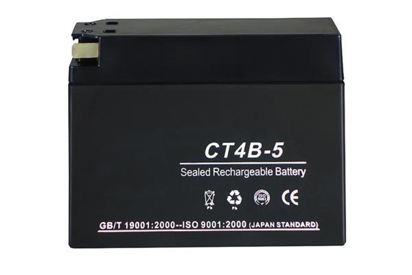 バッテリー CT4B-5 GT4B-5 YT4B-BS YT4B-5互換 アプリオZZ メイト スーパージョグZR　JOG　レッツII　ヤマハ　YAMAHA　ホンダ100101_画像3
