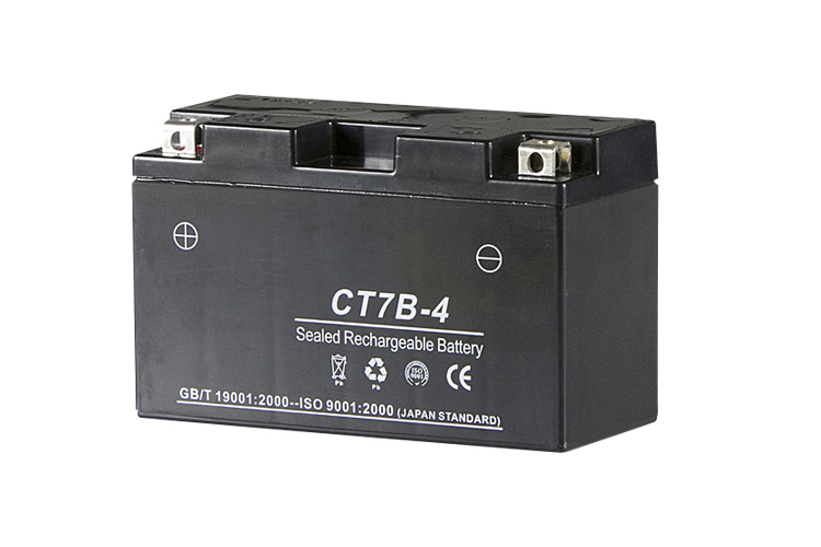 YT7B-BS YT7B-4互換 CT7B-4バイクバッテリー 1年間保証付き バイクパーツセンター 1007aの画像2