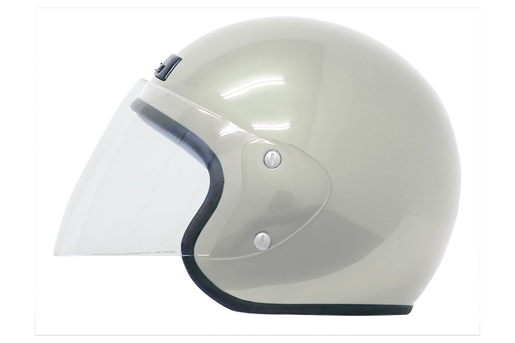 ヘルメット ジェット ホワイト SG規格 PSCマーク取得 ワンタッチホルダー バイクパーツセンター_画像3