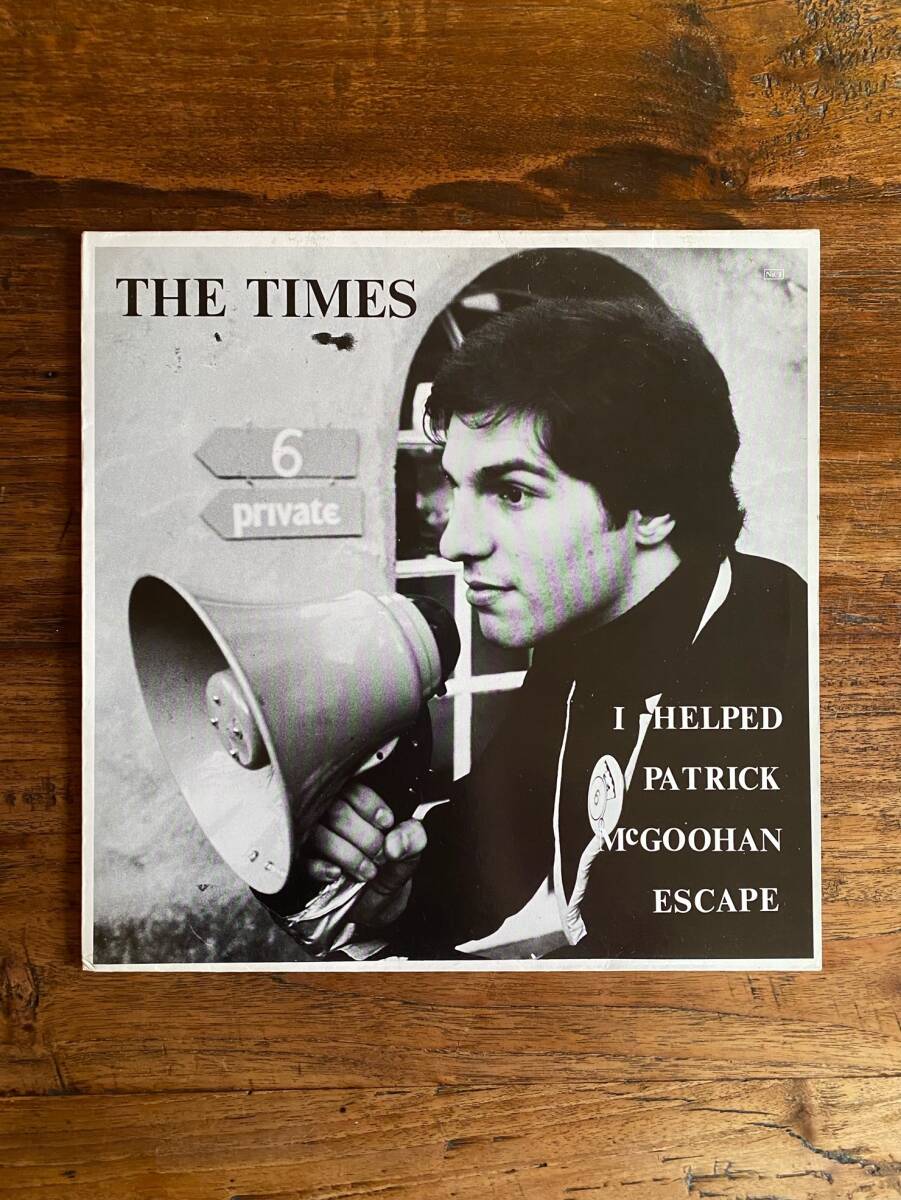 The Times「I Helped Patrick McGoohan Escape」UK盤 Mini LP クラブヒット モッドリバイバル ネオモッズ ギターポップ パワーポップの画像1