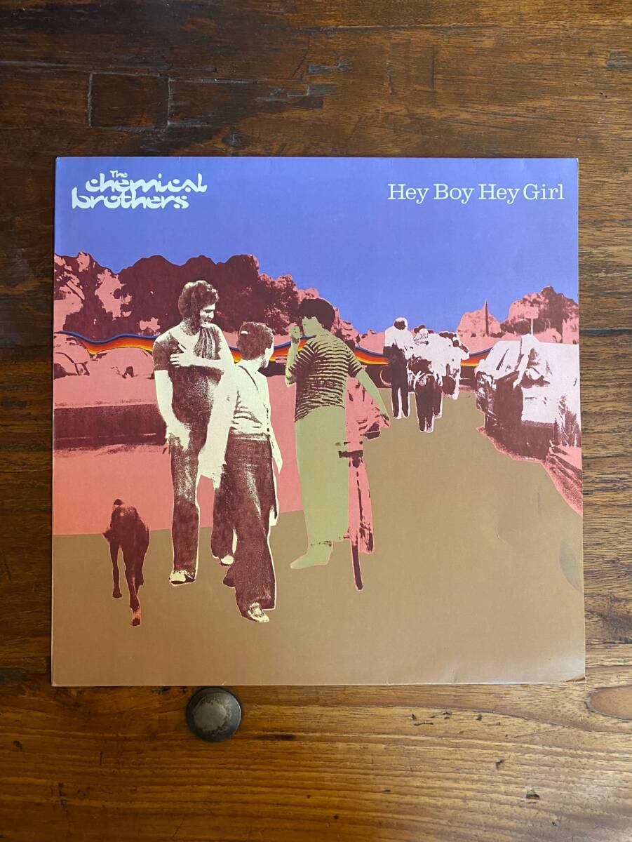 【代理出品】The Chemical Brothers「Hey Boy Hey Girl」EU盤 12inch House Techno Breakbeat Big Beat クラブヒット ケミカルブラザーズ の画像1