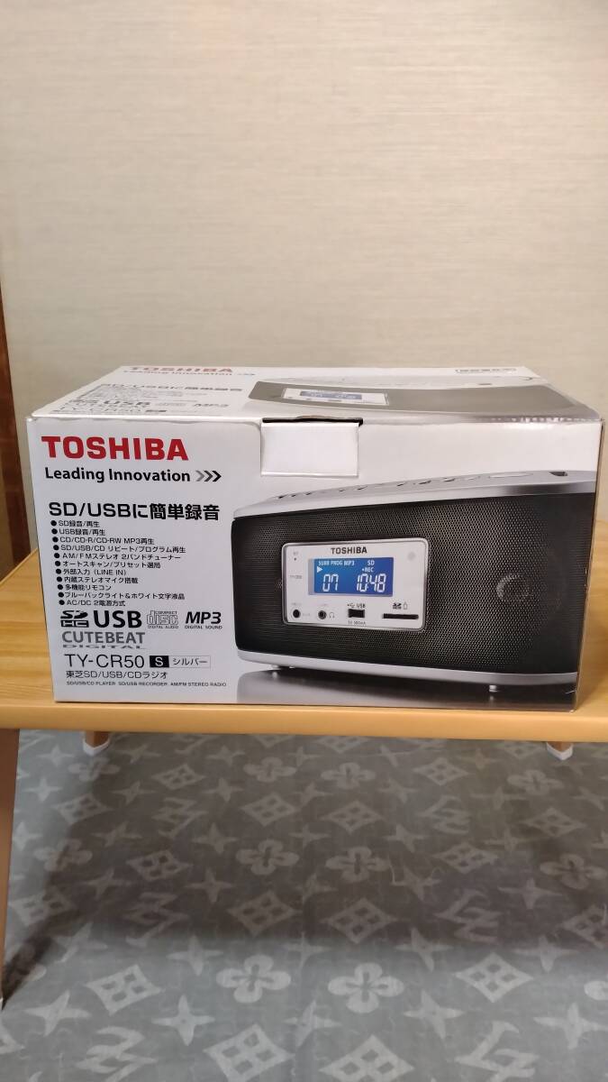 東芝　TY-CR50 SD.USB.CDラジオ_画像1