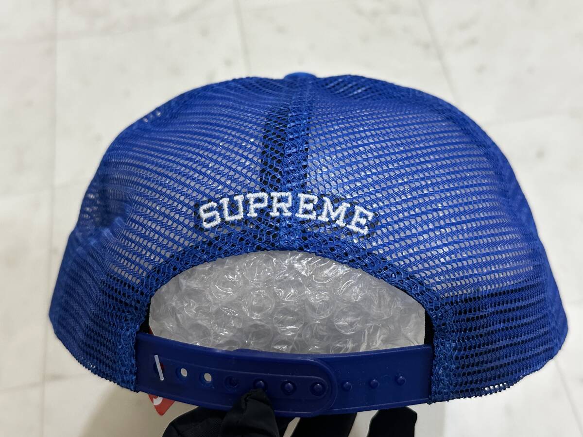 【新品】Supreme シュプリーム 【Pin Up Mesh Back 5-Panel Cap Royal】2023年秋冬 23AW ピンナップ メッシュキャップ ブルー