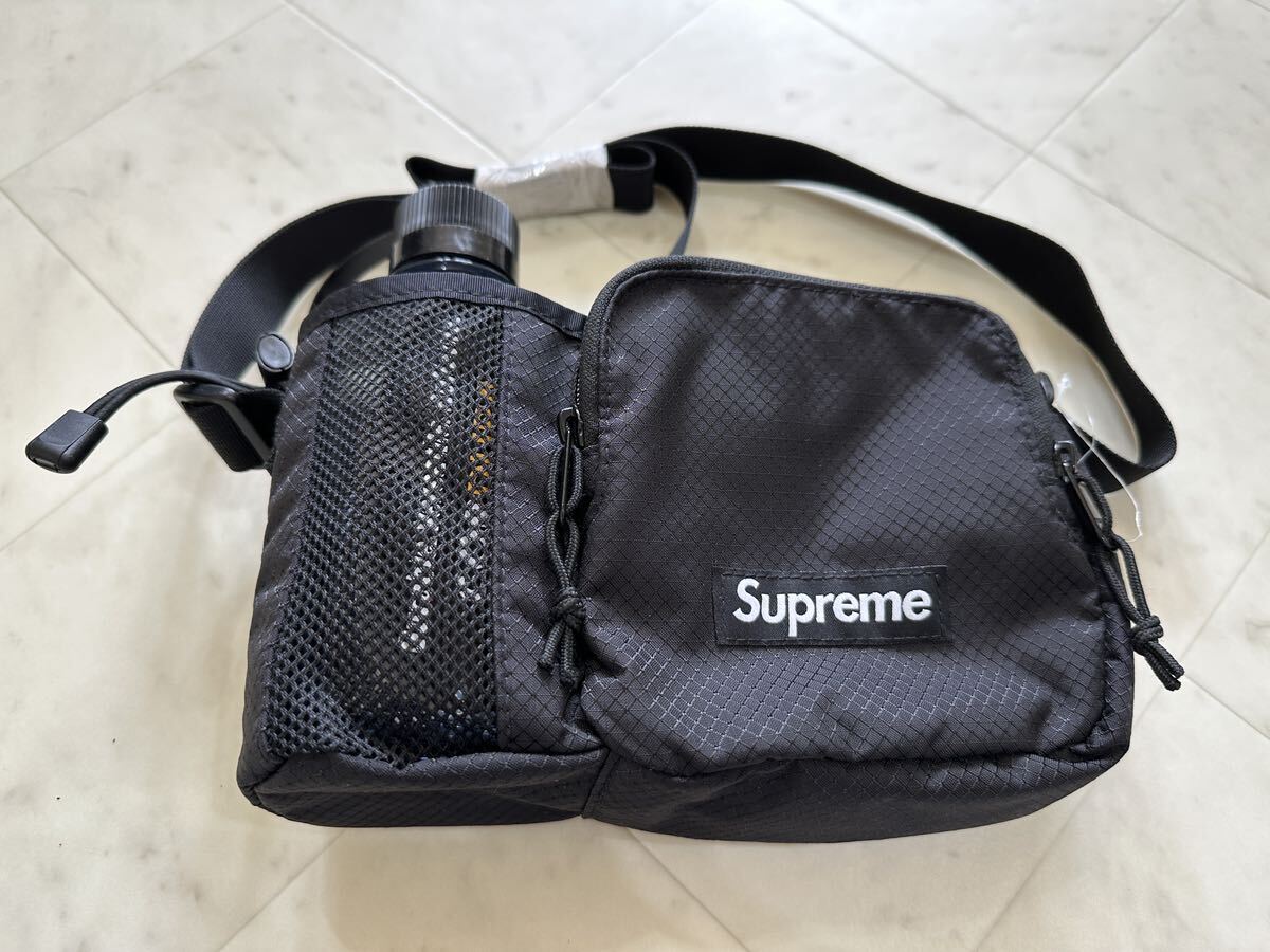 【新品】Supreme シュプリーム【Side Bag Black】2022年春夏 22SS ボトル付 ショルダーバッグブラックの画像1