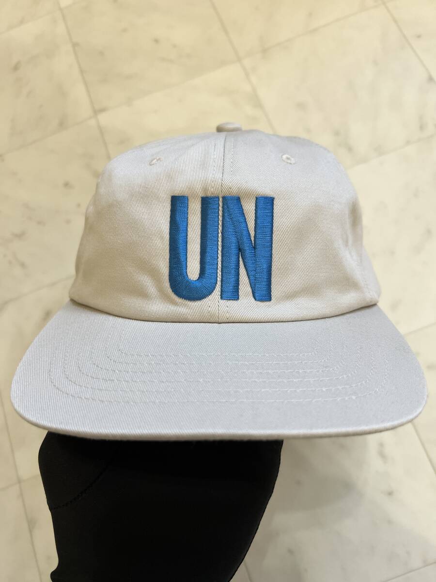 【美品】UNION ユニオン【UN CAP】ロゴ エンブロイダリー キャップ_画像1