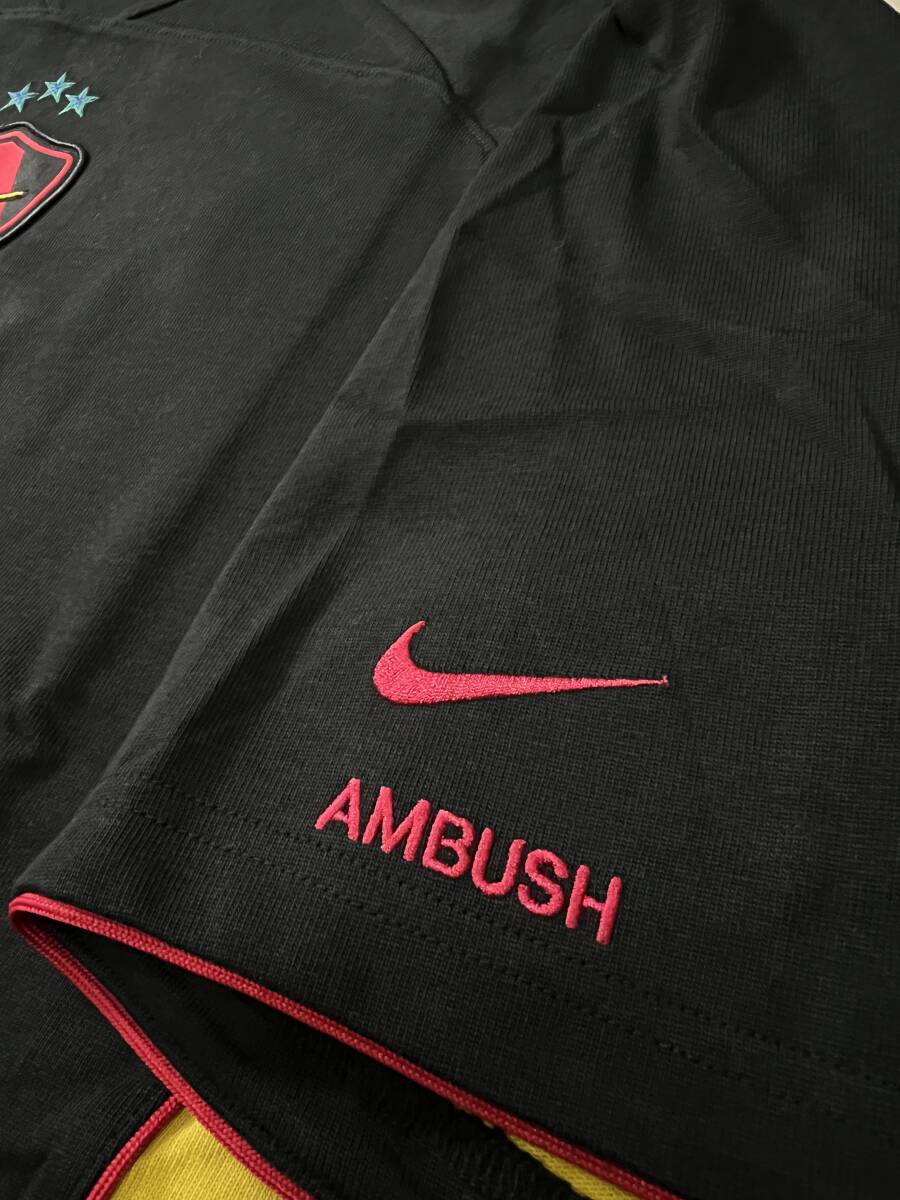 【新品】NIKE ナイキ x AMBUSH アンブッシュ【Uniform Top FJ2054-010】ユニフォームトップ Tシャツ サイズ：L ブラックの画像6