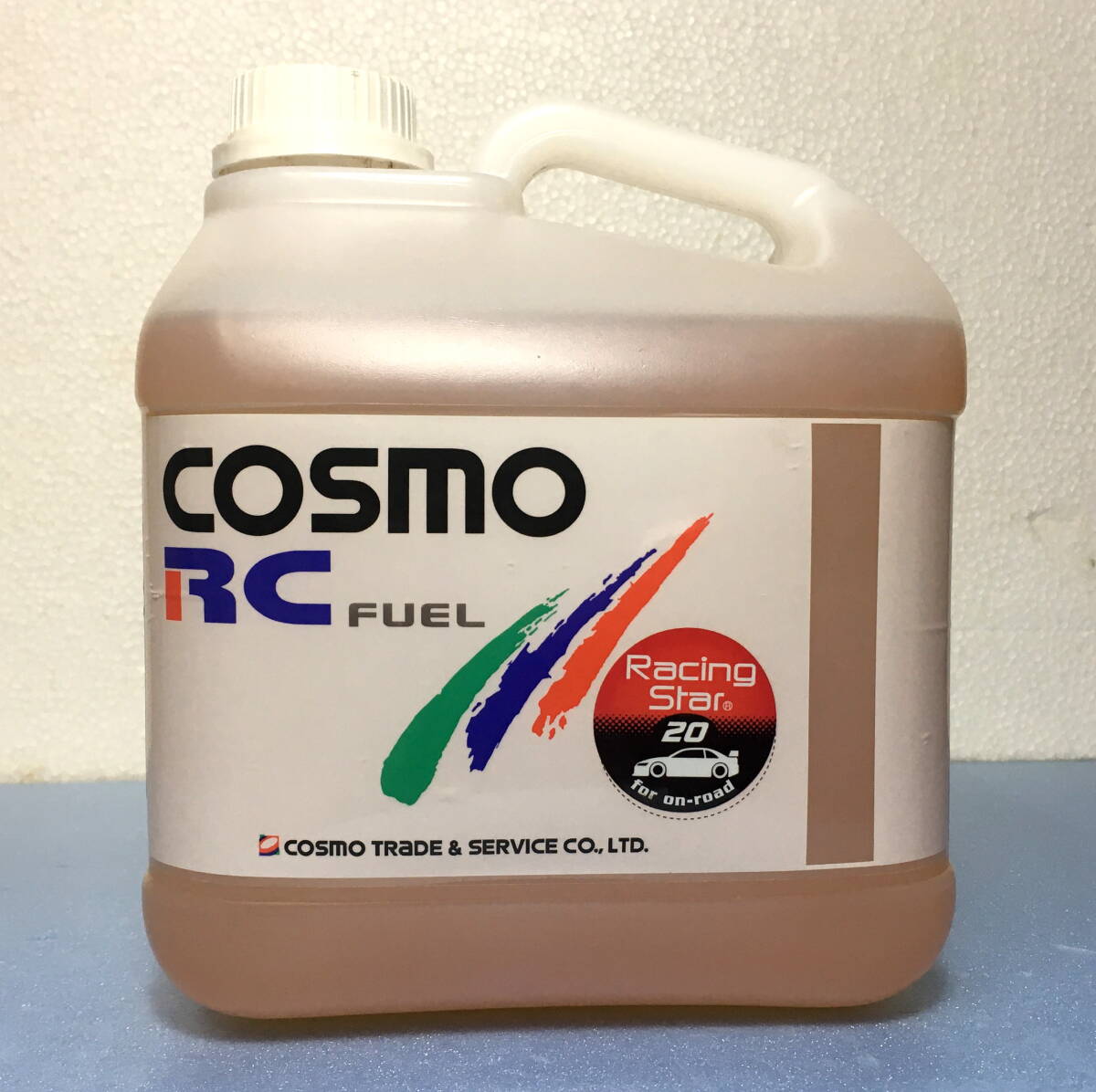 未開封品 COSMO コスモ Racing Star 20% RCカー ラジコン燃料 4L ひまし油の画像1