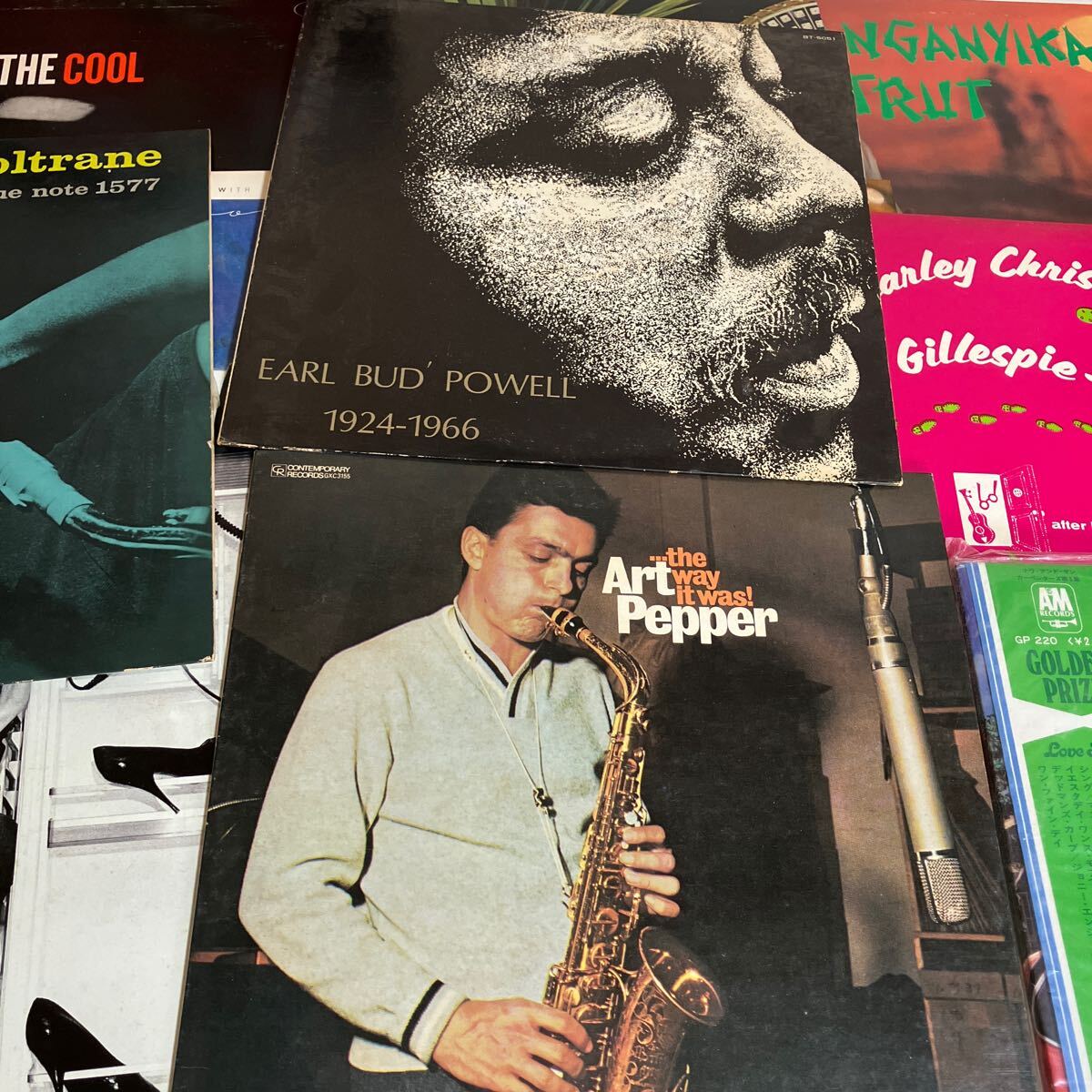 レア！ LP John Coltrane Blue Train BLP1577 BLUE NOTE レコード ジャズ 中古　黒人　カーペンターズ バド・パウエル まとめて コレクター_画像4