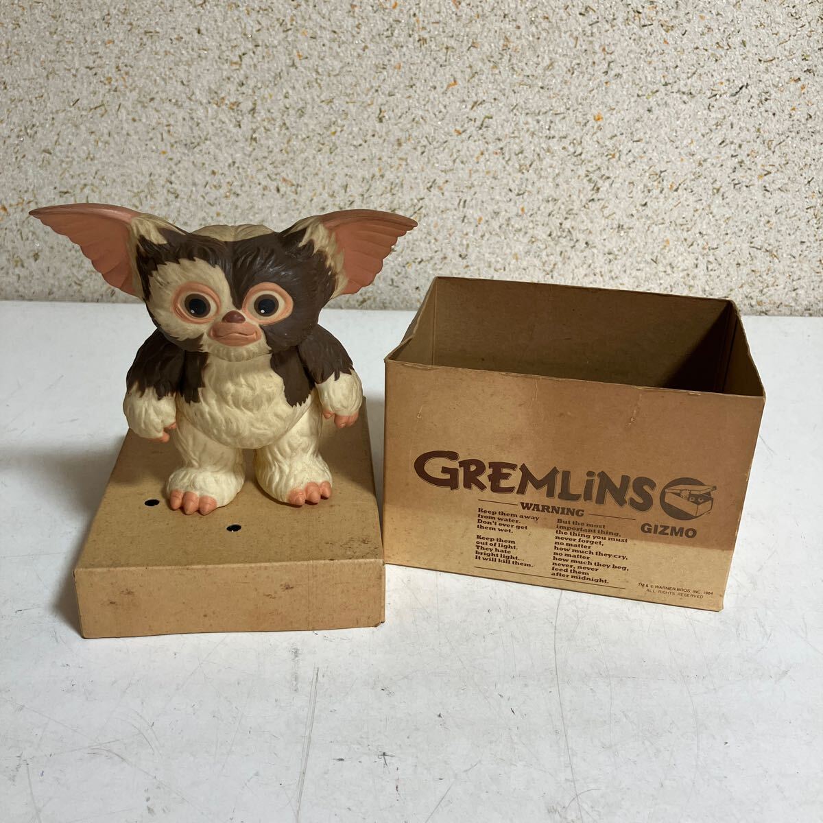 TOMY トミー GREMLINS グレムリン GIZMO ギズモ フィギュア ソフビ 日本製 映画グッズ ビンテージ 置物 昭和レトロ 人形 アンティーク の画像1