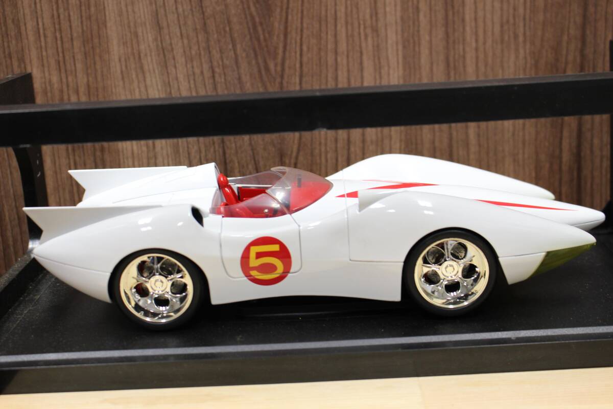 ★【中古】Jada SPEED RACER MACH5 1/18スケール スピードレーサー クラシックダイキャスト マッハ5 【Y4041104】★の画像5