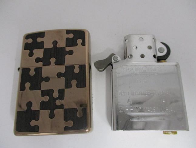 ☆ zippo ウッドパズル Wood Puzzle ジッポ オイルライター IPチタン 喫煙具 S4041901の画像7