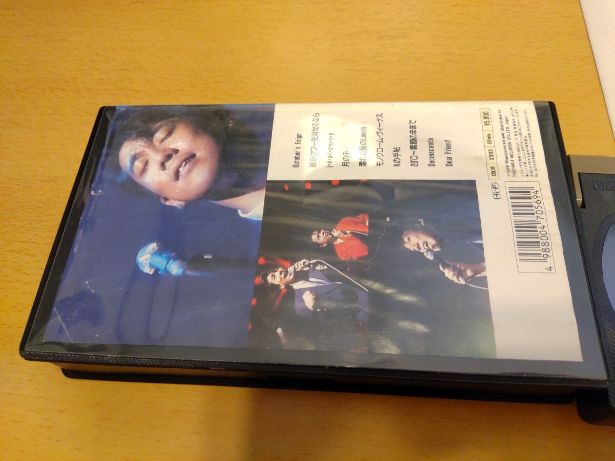 VHS 池田聡 コンセール 1988新宿厚生年金 ライブビデオの画像4