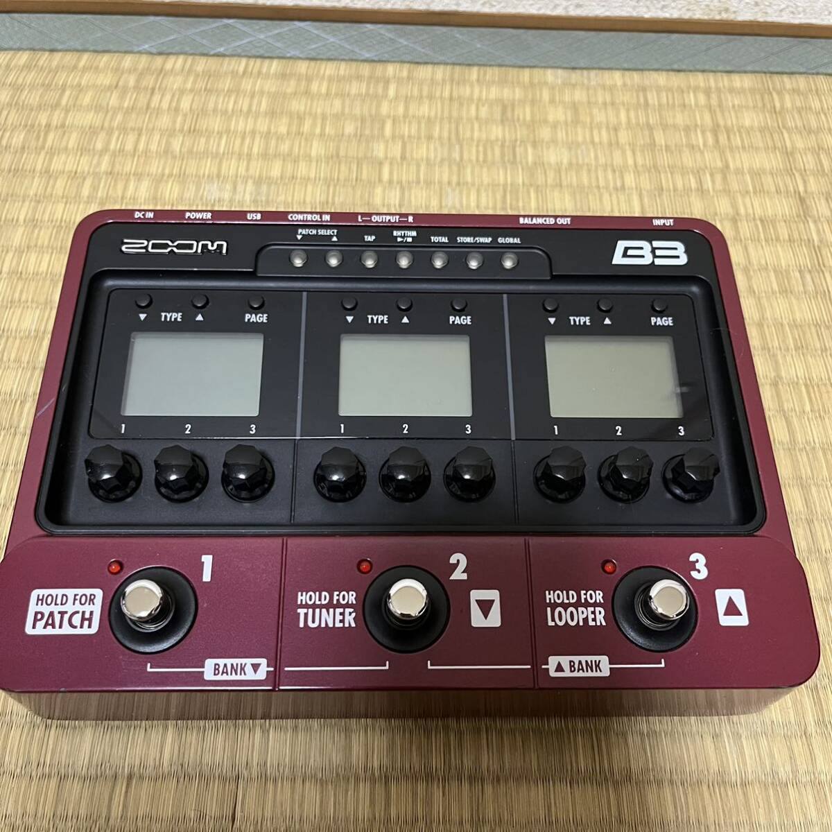 zoom B3ベース用マルチエフェクターの画像2