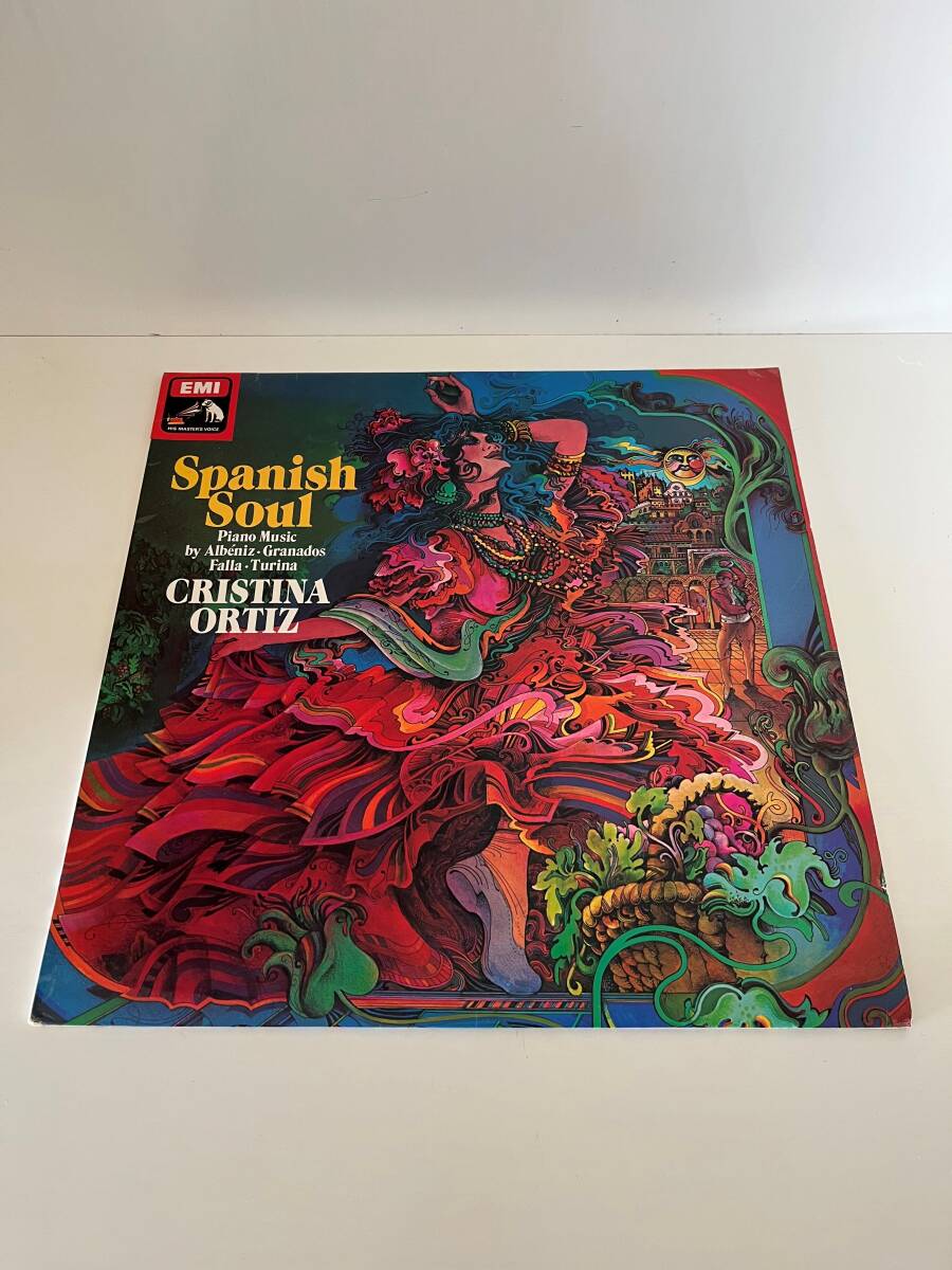 【LP】【'79 UK Original】【未CD化】CRISTINA ORTIZ / SPANISH SOUL_画像1