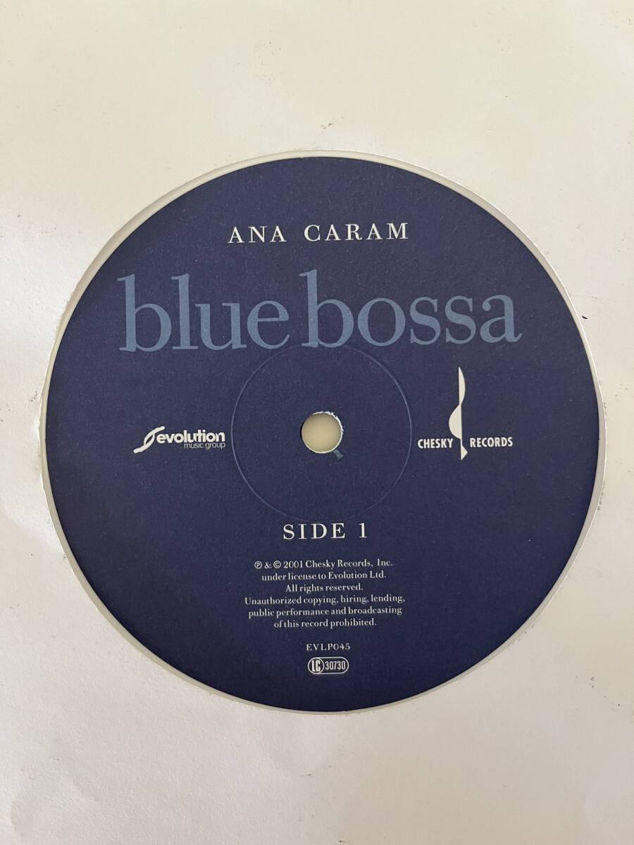 【LP】【2023 帯付国内盤】ANA CARAM (アナ・カラン) / BLUE BOSSA (ブルー・ボッサ)の画像5
