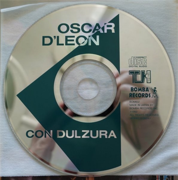 Oscar D'Leon Con Dulzura+El Sabor De Oscar 1CD日本盤帯付_画像4