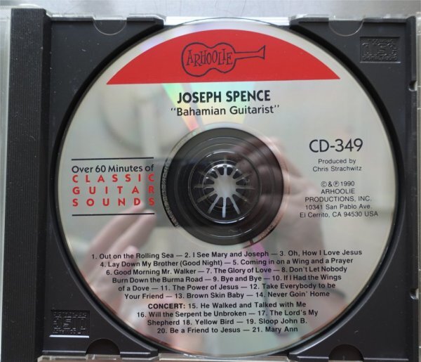 Joseph Spence Bahamian Guitarist 1CDの画像3