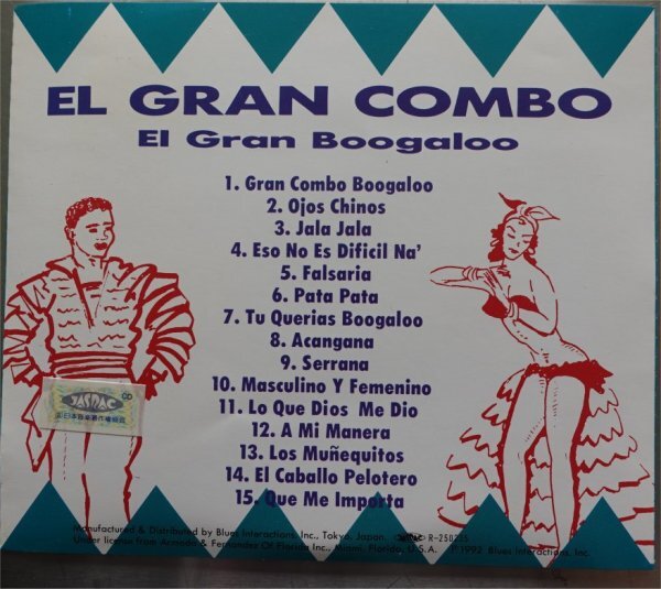 El Gran Combo El Gran Boogaloo 1CD日本盤帯付の画像2