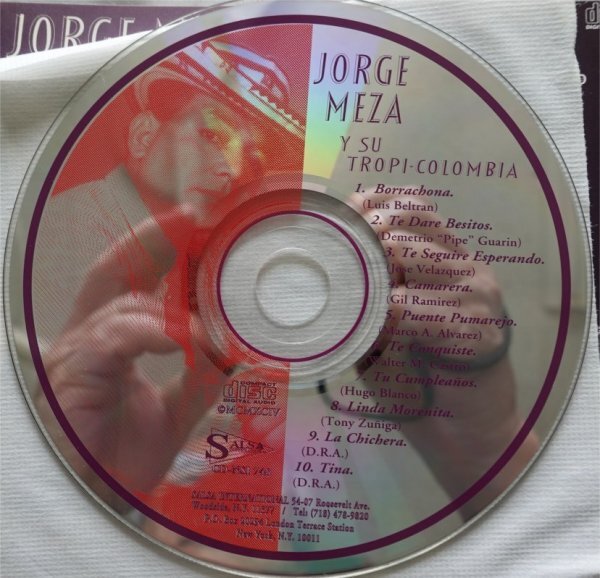 Jorge Meza Y Su Tropi-Columbia La Familia 1CDの画像3