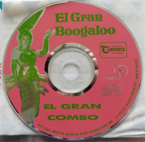 El Gran Combo El Gran Boogaloo 1CD日本盤帯付の画像3