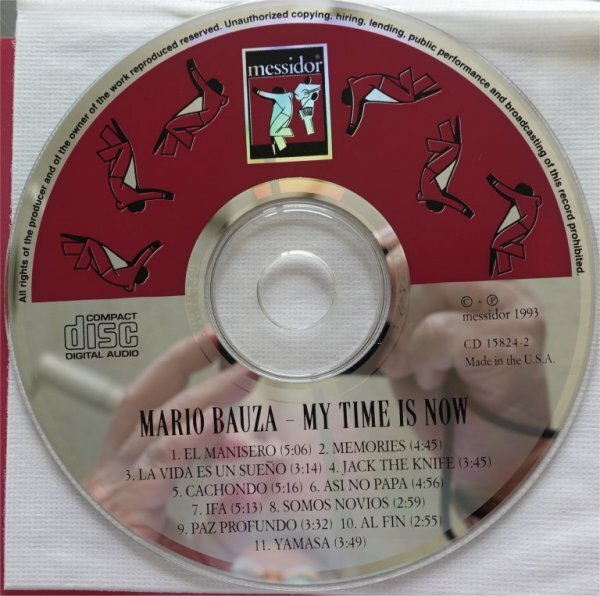 Mario Bauza & His Afro-Cuban Jazz orchestra My Time Is Now 1CDの画像3