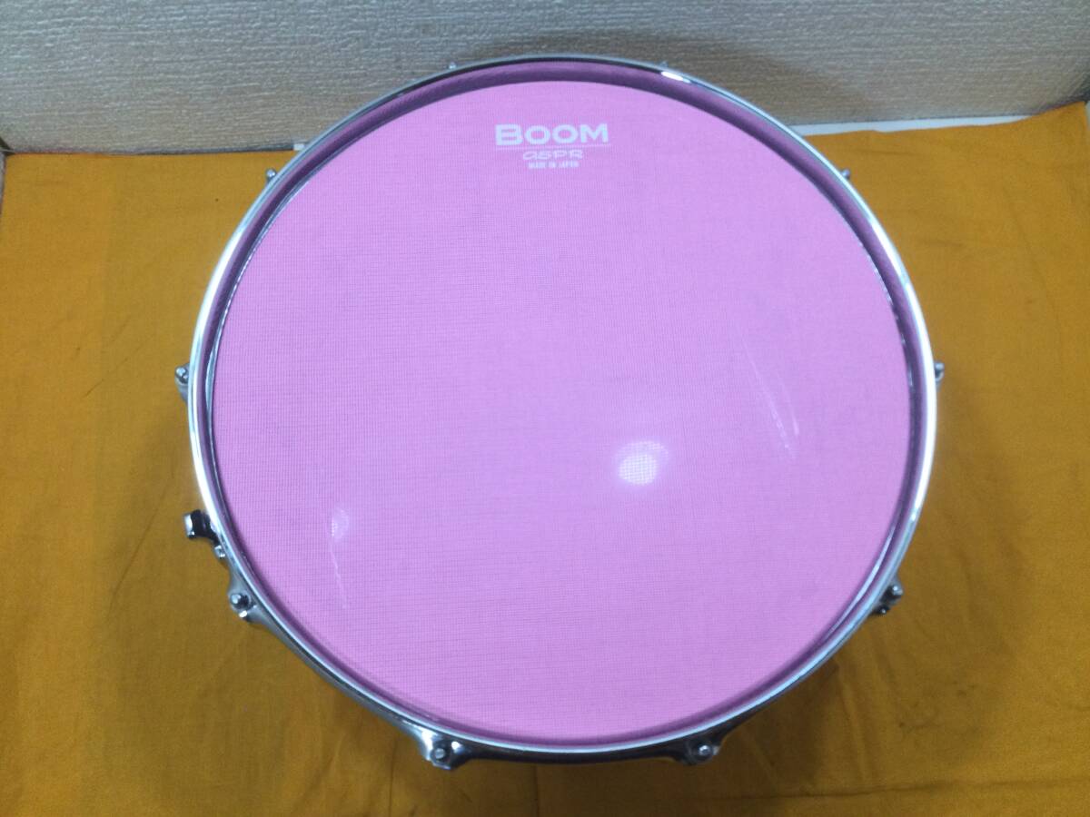 Pearl スネア《Classic Maple 14“×6.5”》メイプル材 アサプラ新品BOOM付き スネアドラムの画像6