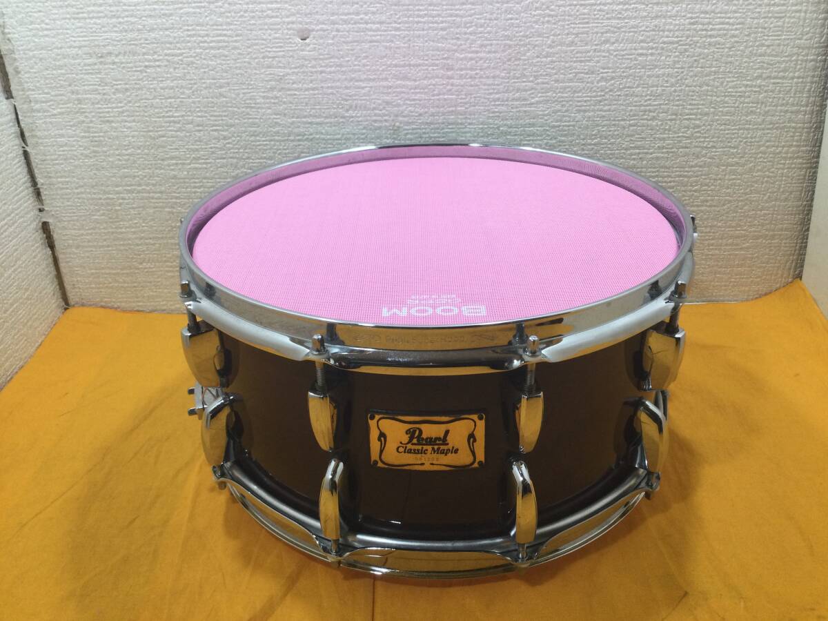 Pearl snare {Classic Maple 14*×6.5~} Maple материал asa pra новый товар BOOM имеется малый барабан 
