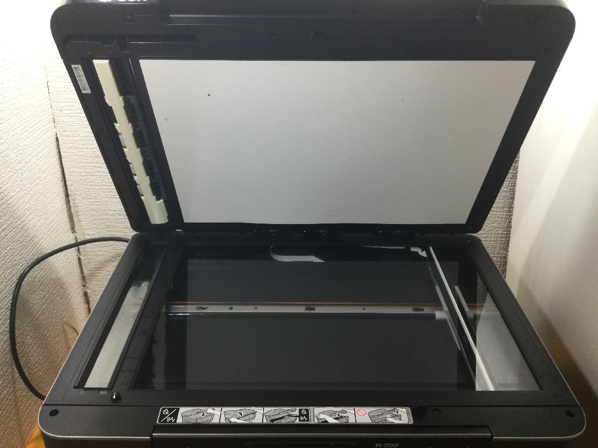 ジャンク　EPSON エプソン　FAX複合機　ビジネスプリンター　インクジェットプリンター　PX-1700F A3 A4 両目_画像5