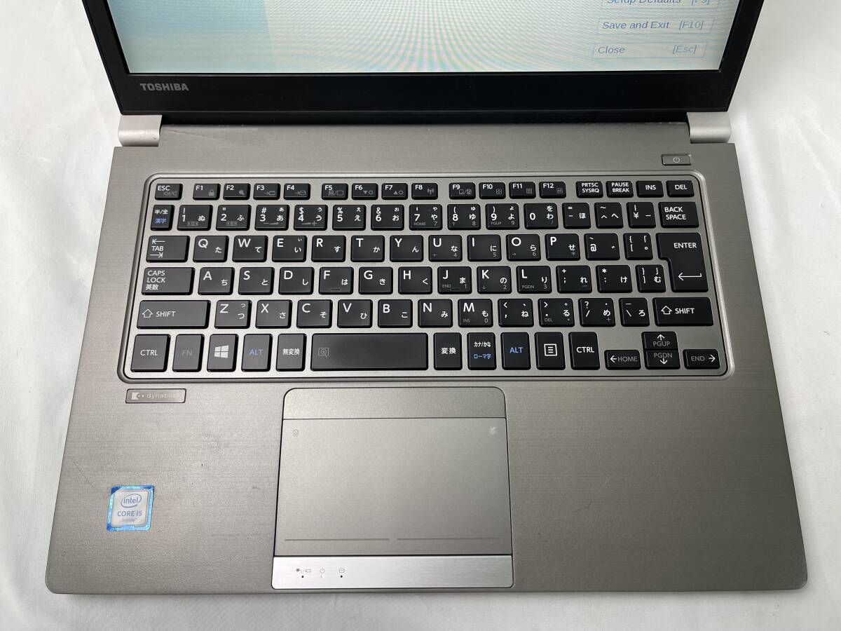 ★1円～スタート！TOSHIBA dynabook R63/F ◆Intel Core i5-6200U @ 2.40GHz ◆メモリ8GB/SSD128GB ※BIOS起動OK【ジャンク品】815の画像2