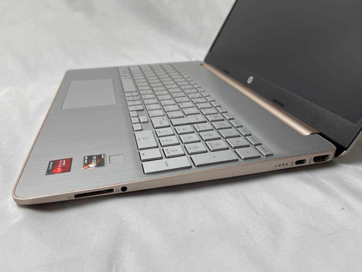 ★1円～スタート！HP Laptop 15s-eq1134AU ◆AMD Ryzen 5 4500U @ 2.30GHz ◆メモリ8GB/SSD512GB ※BIOS起動OK【ジャンク品】873_画像3