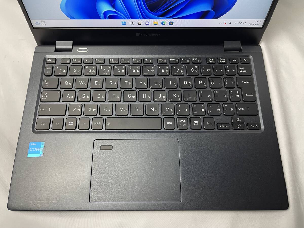 ★1円～スタート！東芝 dynabook G83/HR ◆Intel Core i5-1135G7 @ 2.40GHz ◆メモリ8GB/SSD256GB ※Windows 11【ジャンク品】897の画像2